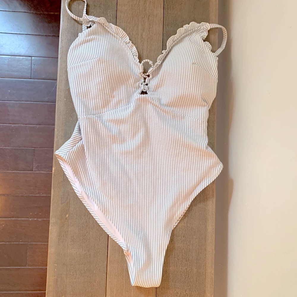 Seersucker One Piece